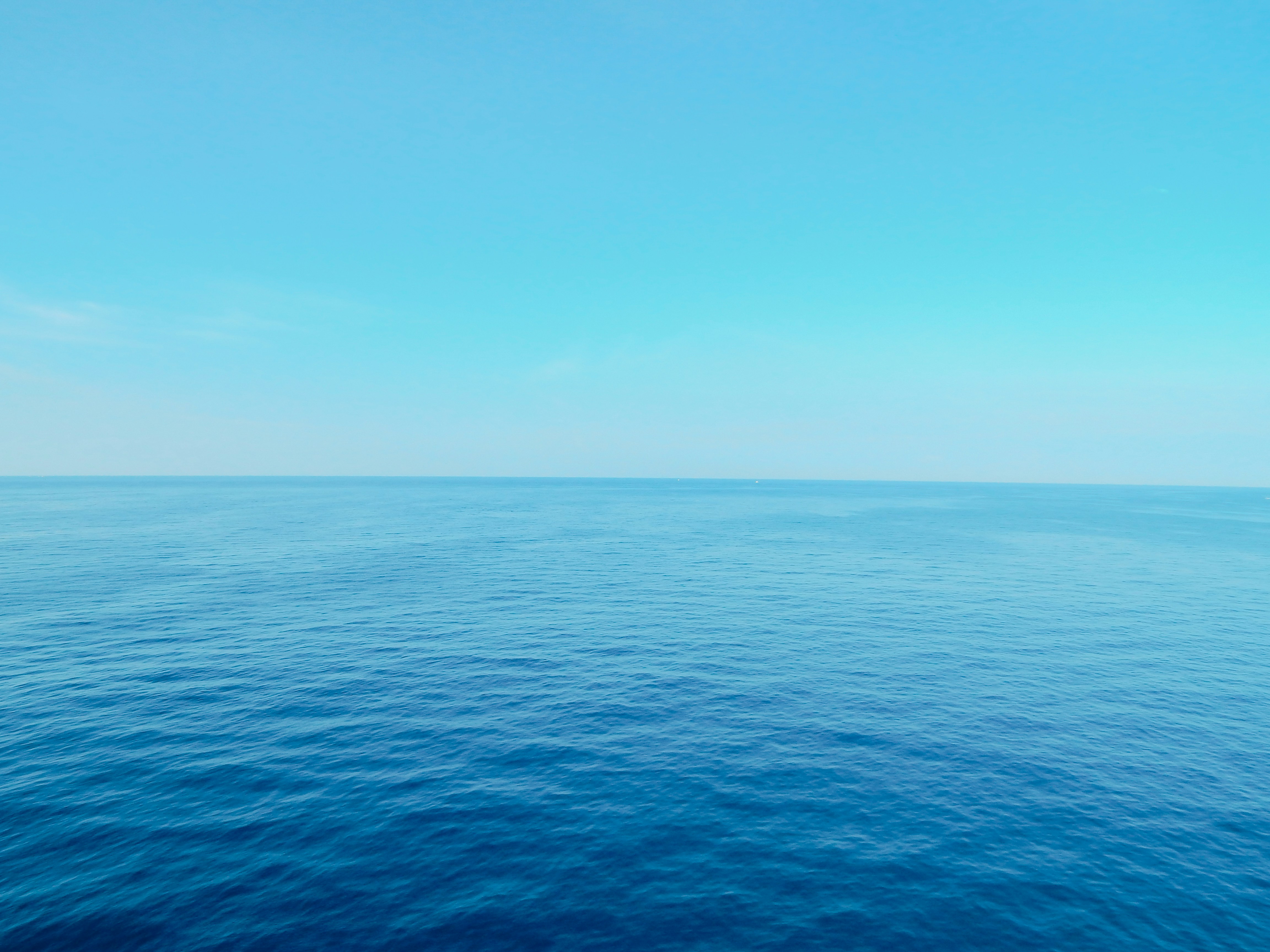 Calm open ocean
